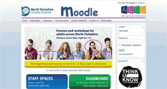 Desktop Screenshot of nyccmoodle.co.uk