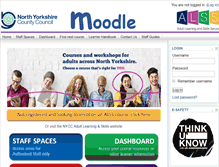 Tablet Screenshot of nyccmoodle.co.uk